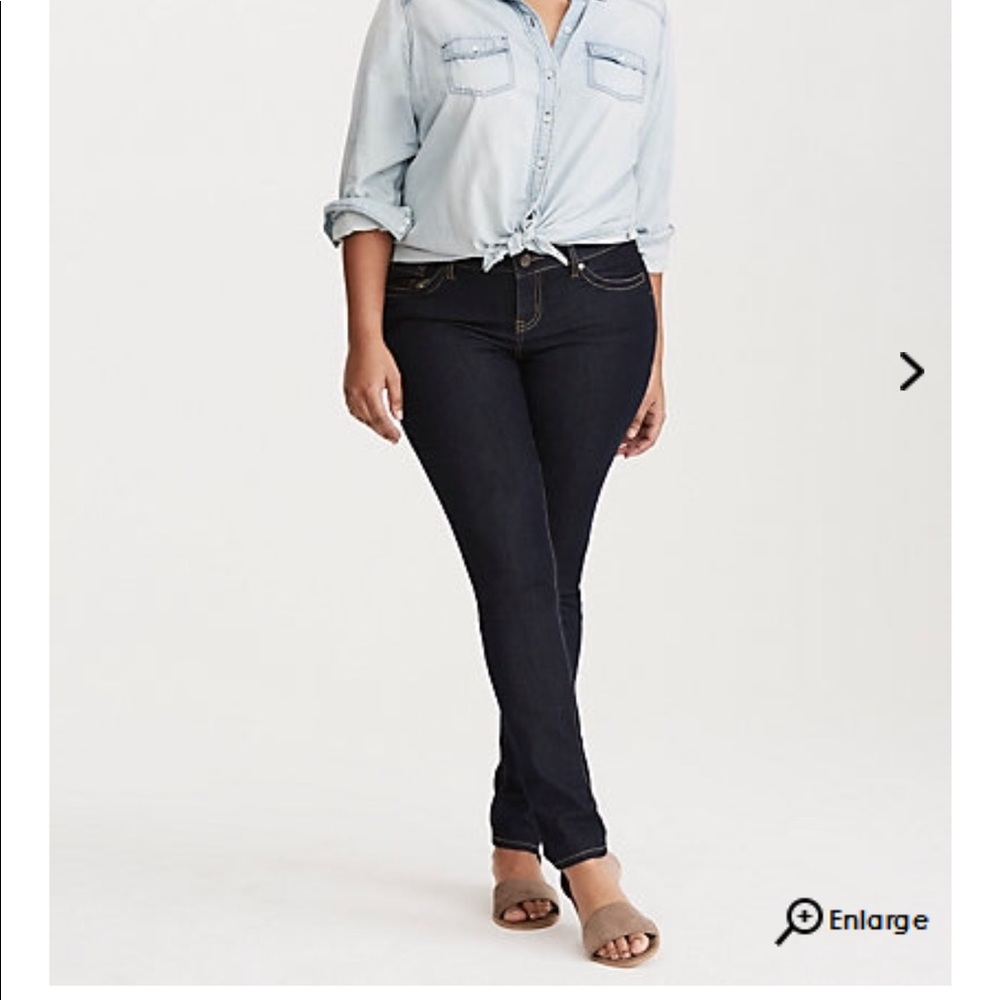 Torrid Skinny Jeans - Dark Wash 22R